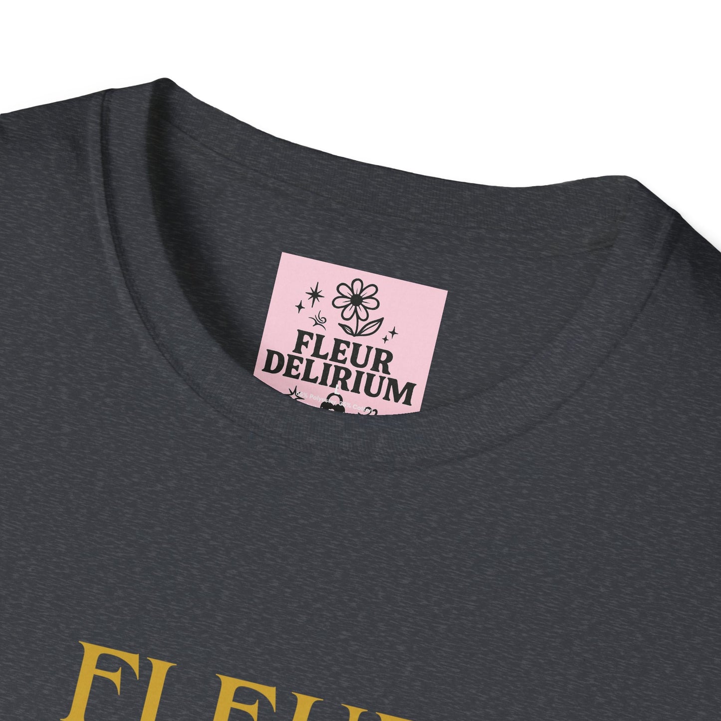 Fleur Delirium Unisex T-Shirt, Cute Graphic Tee, Softstyle Shirt, Gifts for Nature Lovers, Botanical Gift, Summer Fashion