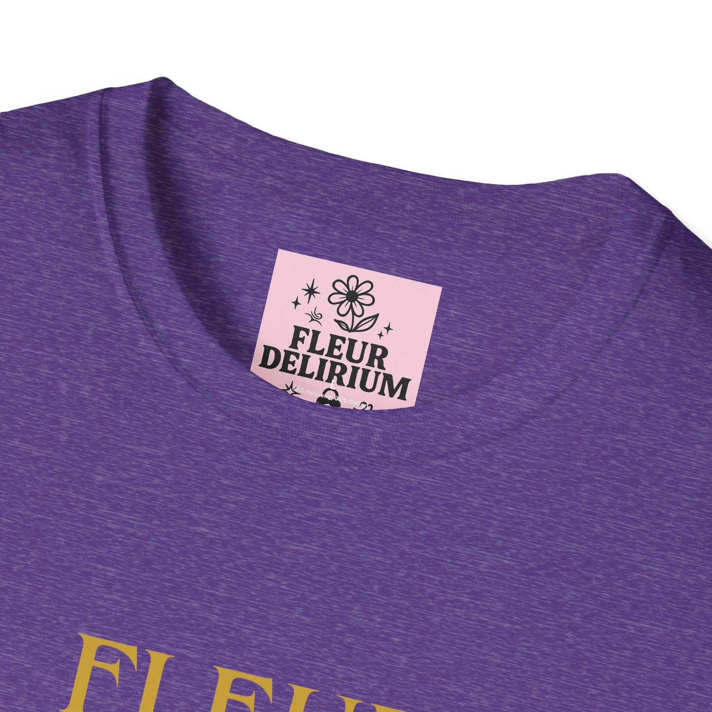 Fleur Delirium Unisex T-Shirt, Cute Graphic Tee, Softstyle Shirt, Gifts for Nature Lovers, Botanical Gift, Summer Fashion