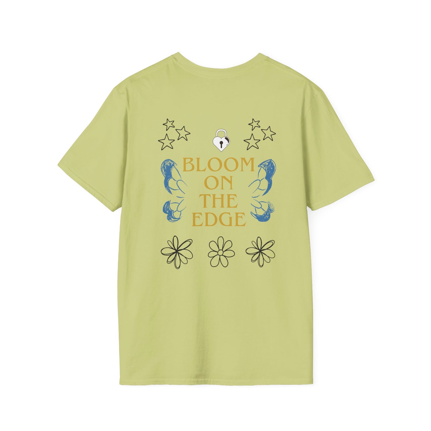 Fleur Delirium Unisex T-Shirt, Cute Graphic Tee, Softstyle Shirt, Gifts for Nature Lovers, Botanical Gift, Summer Fashion